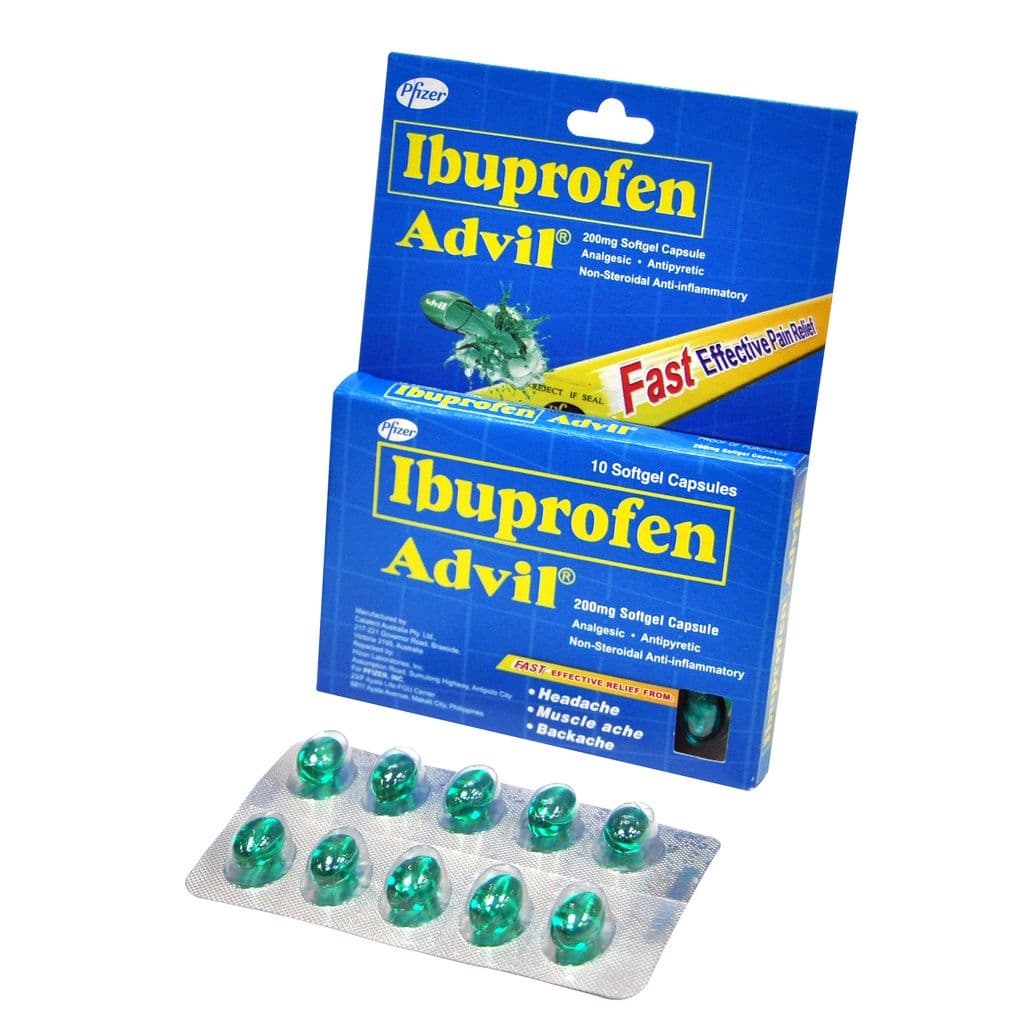 Advil Ibuprofen 200mg Tablets